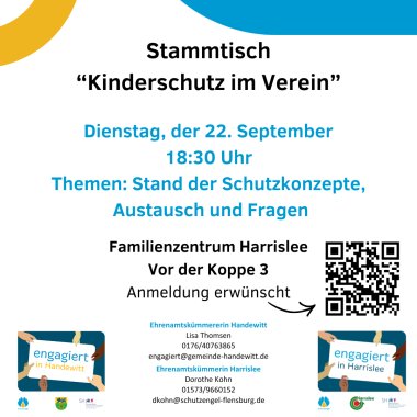 Ehrenamt allg. facebook - Stammtisch Kinderschutz Sep26 Ehrenamt allg. facebook - Stammtisch Kinderschutz Sep26